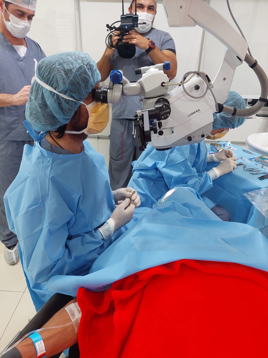 Live surgery at BRASCRS BrAZIOL
